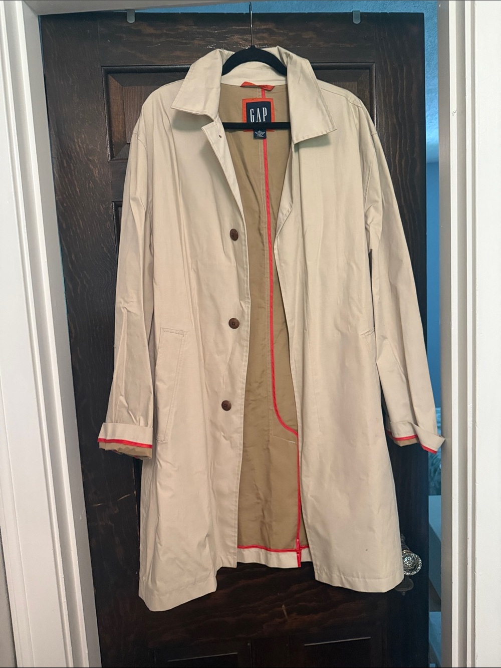 GAP Tan Raincoat